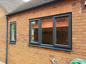 Grey Casement Windows